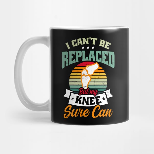 Knee Surgery Shirt | Can't Be Replace But My Knee by Gawkclothing